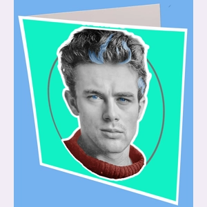 James Dean Greeting Card