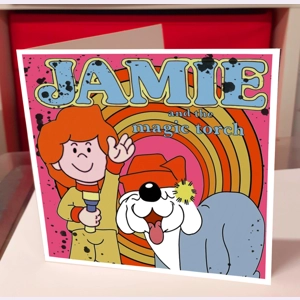 Jamie and the Magic Torch Greeting Card