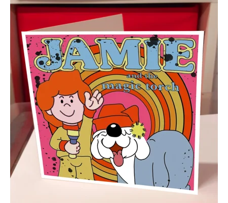 Jamie and the Magic Torch Greeting Card