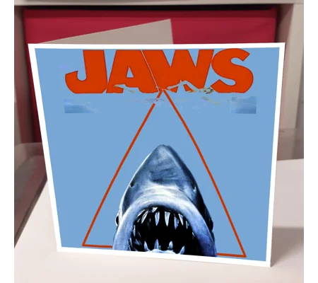 Jaws Greeting Card