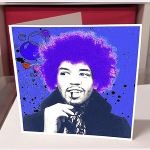 Jimi Hendrix Greeting Card Jimi Hendrix Greeting Card