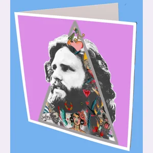 Jim Morrison Greeting Card