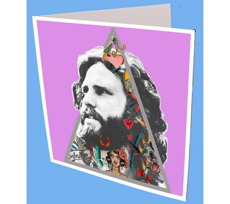 Jim Morrison Greeting Card