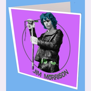 Jim the Doors Greeting Card