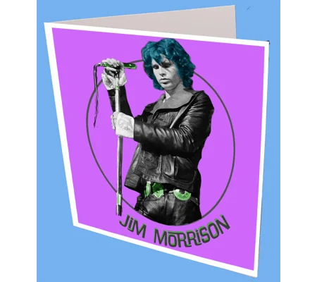 Jim the Doors Greeting Card
