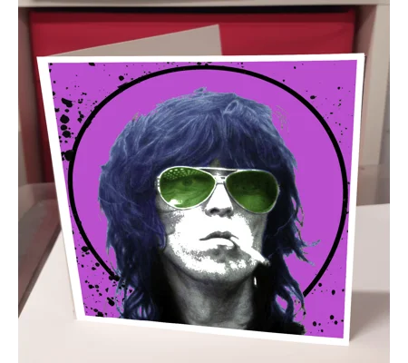 Keith Richards Greeting Card