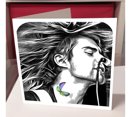 Kurt Butterfly Greeting Card