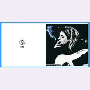 Kurt Cobain Smoking Greeting Card