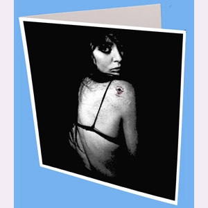 Lady Tatt Greeting Card