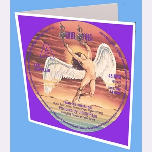 Led Zeppelin Greeting Card