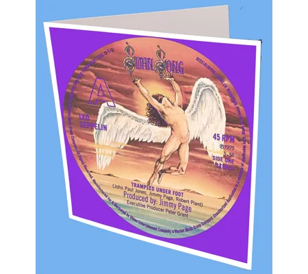 Led Zeppelin Greeting Card