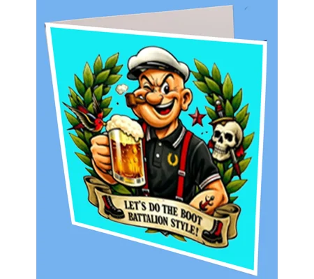 Lets do the Boot Greeting Card
