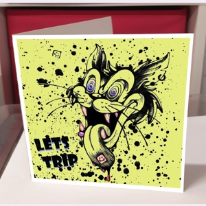 Lets Trip Greeting Card