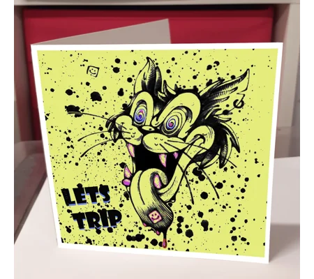 Lets Trip Greeting Card