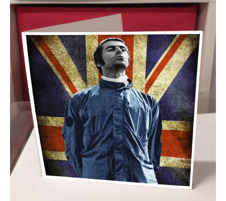 Liam Britpop Greeting Card