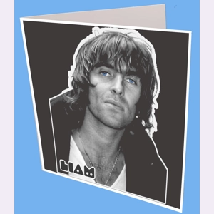 Liam Gallagher Greeting Card