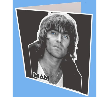 Liam Gallagher Greeting Card