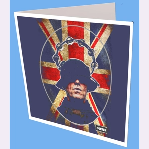 Tambourine Liam GB Greeting Card Tambourine Liam GB Greeting Card