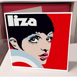 Liza Greeting Card