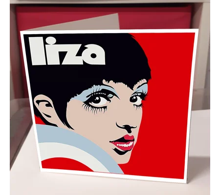 Liza Greeting Card