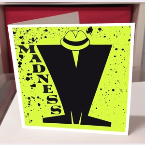 Madness Logo Greeting Card
