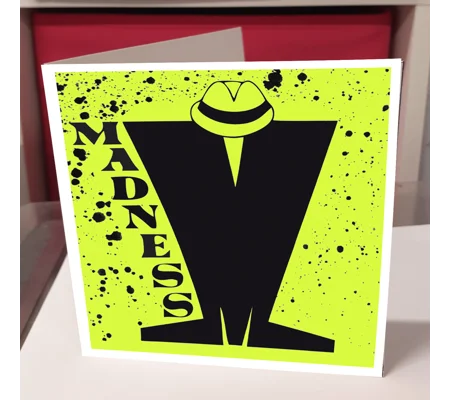 Madness Logo Greeting Card