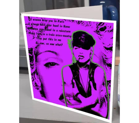 Madonna 95 Tour Greeting Card