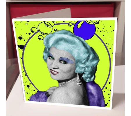 Mae West Greeting Card