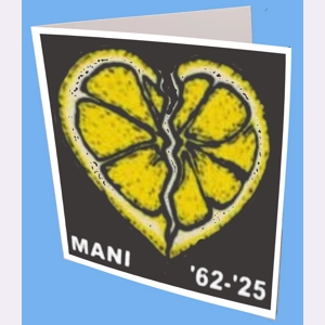 Mani 62 Greeting Card