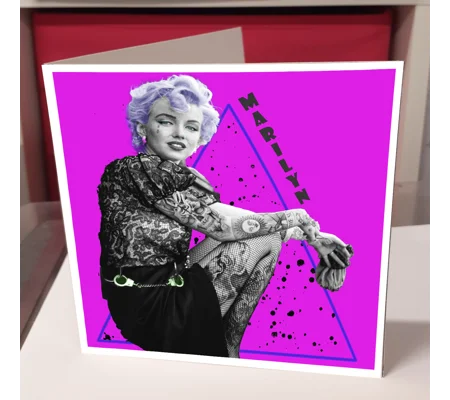 Marilyn Monroe Greeting Card