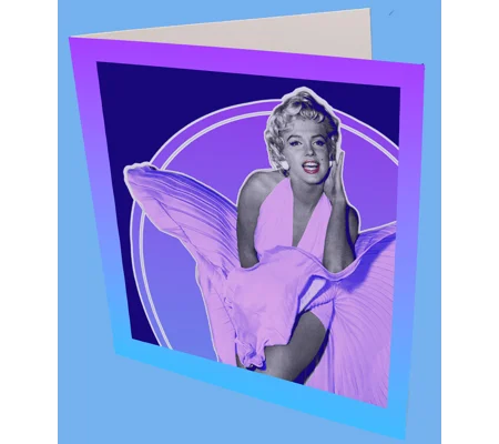 Marilyn Monroe Greeting Card