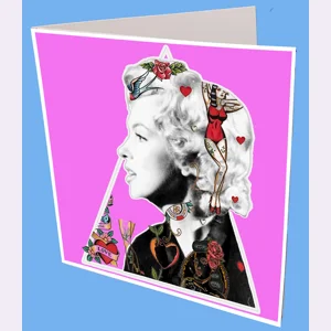 Marilyn Monroe Greeting Card