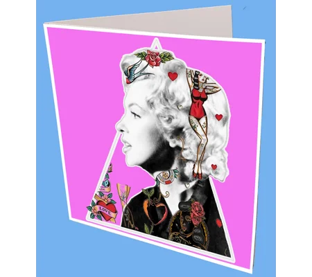 Marilyn Monroe Greeting Card