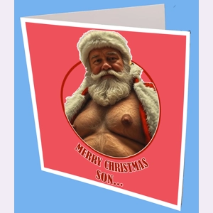 Merry Christmas Son greeting Card