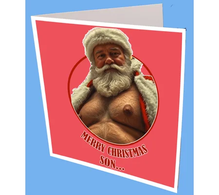Merry Christmas Son greeting Card