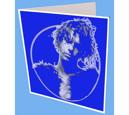 INXS Michael Hutchence Greeting Card