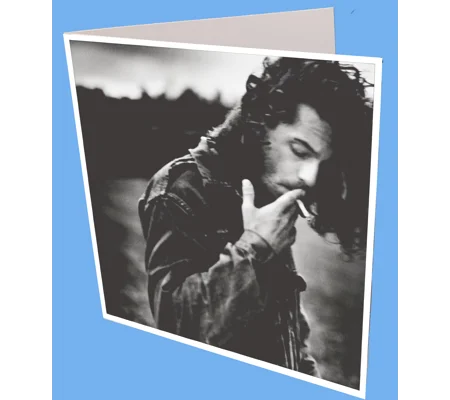 Michael Hutchence Greeting Card