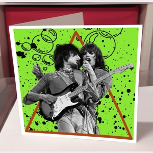 Mick n Ron Greeting Card