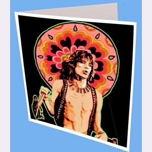 Micks Monkey Greeting Card