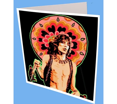 Micks Monkey Greeting Card