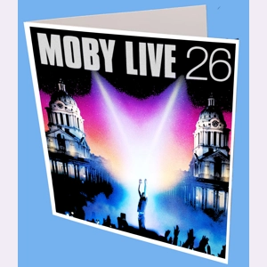 Moby Live 26 Greeting Card