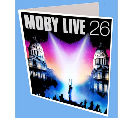 Moby Live 26 Greeting Card