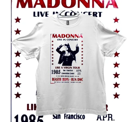 Madonna Live A Virgin 1985 Tour