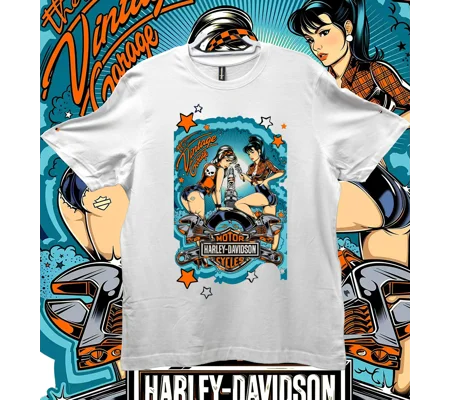 Harley Davidson Pin Ups