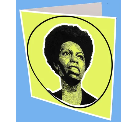 Nina Simone Greeting Card