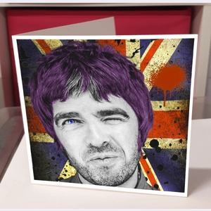 Noel Gallagher Greeting Card Noel Gallagher Greeting Card