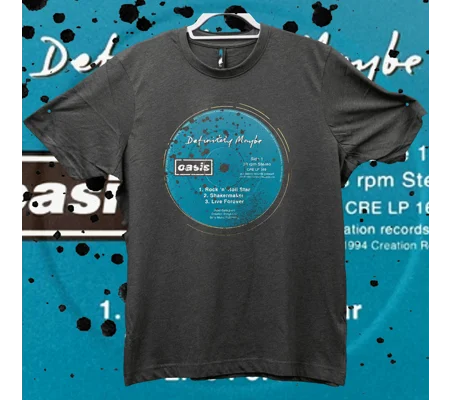 Oasis Definitely Maybe Record Label.