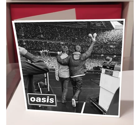 Oasis Live 25 World Tour greeting Card