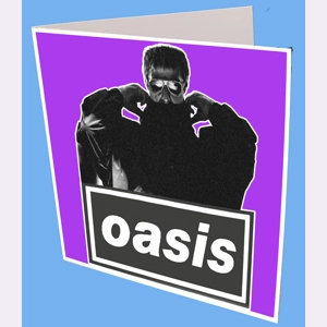 Oasis live 25 Greeting Card