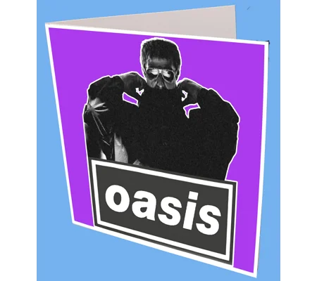 Oasis live 25 Greeting Card